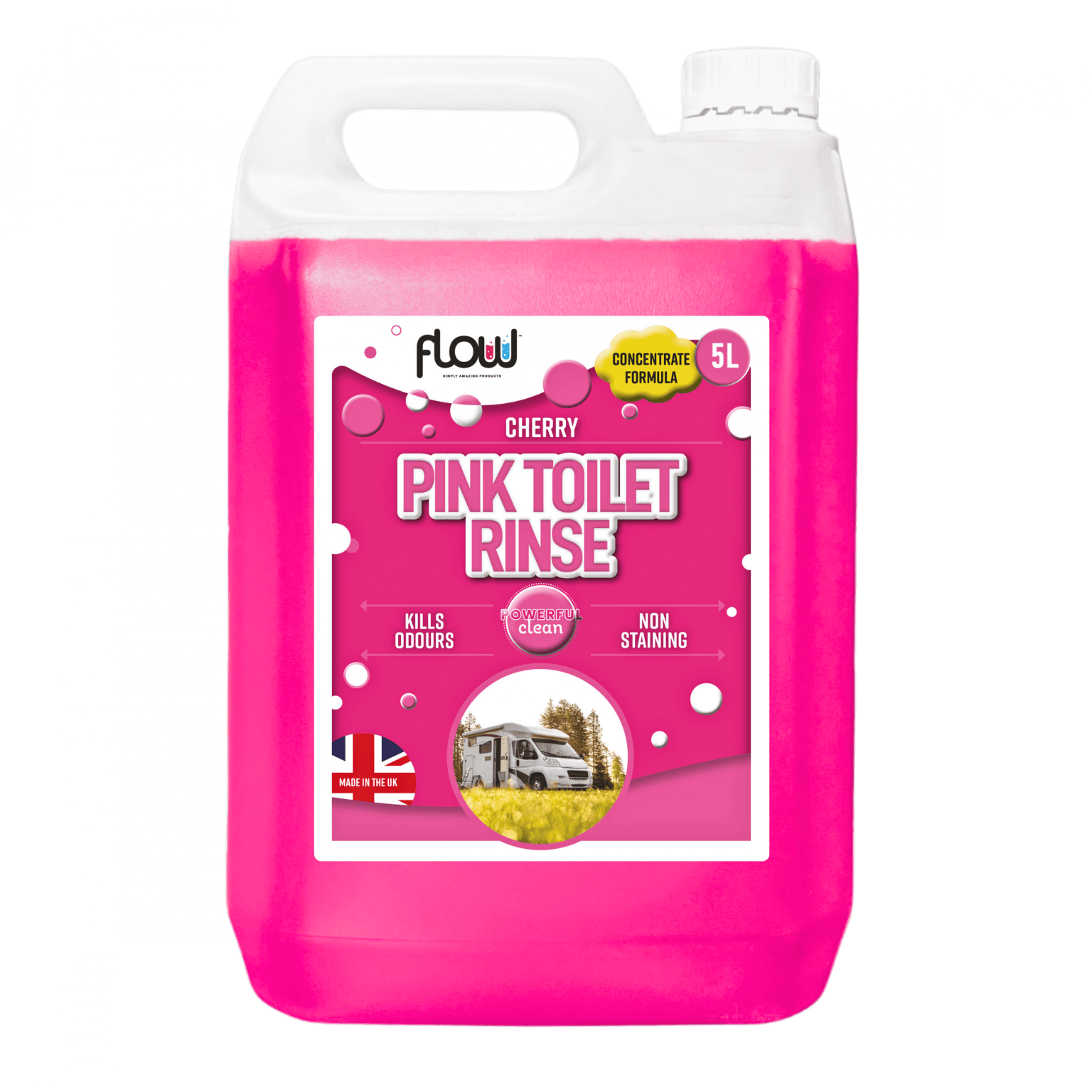 Pink Toilet Rinse – Flow